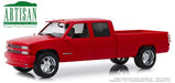 1997 Chevrolet Silverado 3500 Crew Cab in Victory Red  Greenlight 1/18  19072 Passion Diecast 