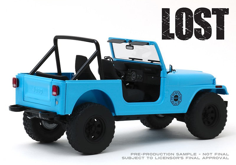 1977 Jeep CJ-7 "Dharma" Jeep - LOST (TV Series)  Greenlight 1/18  19064  Passion Diecast 