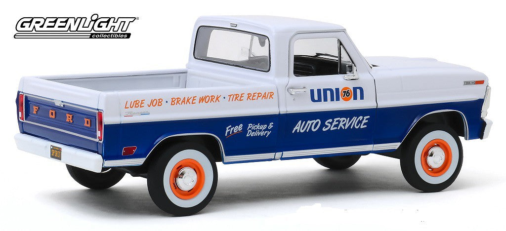 1968 Ford F-100 - Union 76 Auto Service  Running on Empty 4   1/24 Greenlight 85052  Passion Diecast