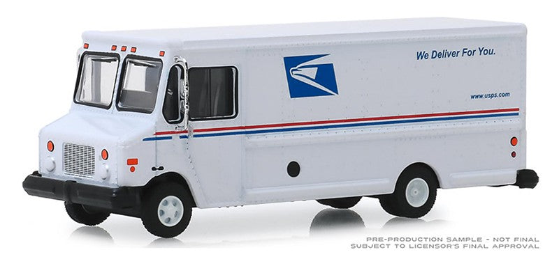 United States Post Office (USPS) - 2019 Mail Delivery Vehicle - H.D. Trucks  17  1/64 Greenlight 33170 B Passion Diecast 