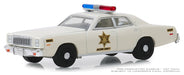 1977 Plymouith Fury - Hazzard County Sherif -  Duke of Hazzard   (Hobby Exclusive) 1/64 Greenlight 30110  Passion Diecast 