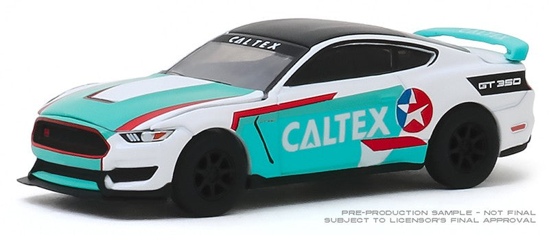 2019 Ford Shelby GT350R - Caltex Racing -  (Hobby Exclusive) 1/64 Greenlight 30133 Passion Diecast 