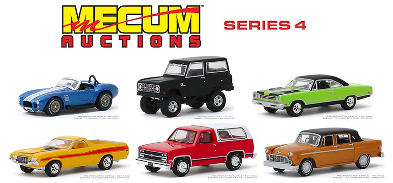 1972 Checker Marathon   Mecum Auctions Series 4, 1-64 greenlight 37190 F  Passion Diecast