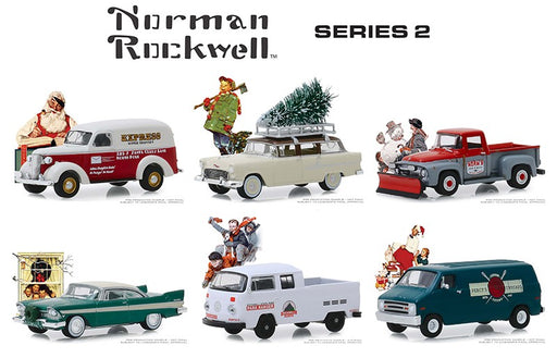 1977 Dodge B-100 Van - Percy's Threads - Norman Rockwell Series 2 - 1-64 greenlight 54020 F  Passion Diecast