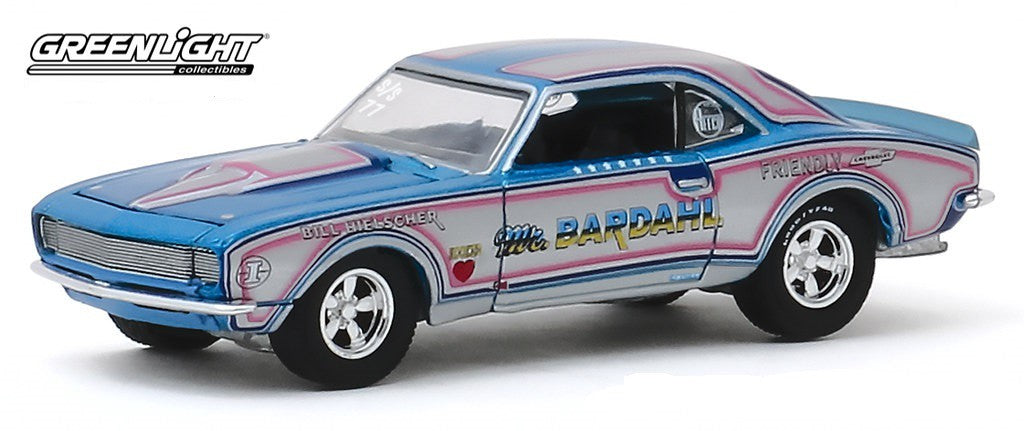 Chevrolet Camaro 1967 - Bill Hielscher's Mr. Bardahl   -  (Hobby Exclusive) 1/64 Greenlight  30095  Passion Diecast 