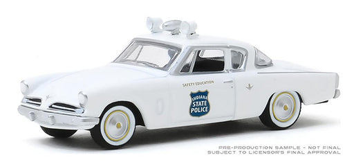 1953 Studebaker Commander - Indiana State Police - Hot Pursuit Series 34 - 1-64 greenlight 42910 A Passion Diecast