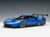 Ford GT LeMans Plain Body Version - Blue   AUTOART - 1/18 -  81812  Passion Diecast 