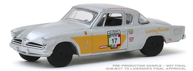 1953 Studebaker Commander no 17 - La Carrera Panamericana   2  - Greenlight 1-64  -  13260 A