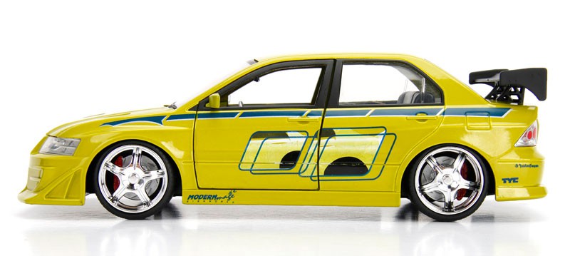 1/24 Fast & Furious - Brian's Mitsubishi Lancer Evolution VII 99788 Jada  - Passion Diecast