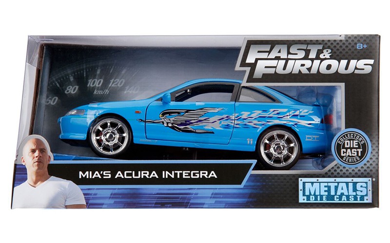 Mia's Acura Integra - Fast and Furious -  Jada 1/24 - 30739  -  Passion Diecast