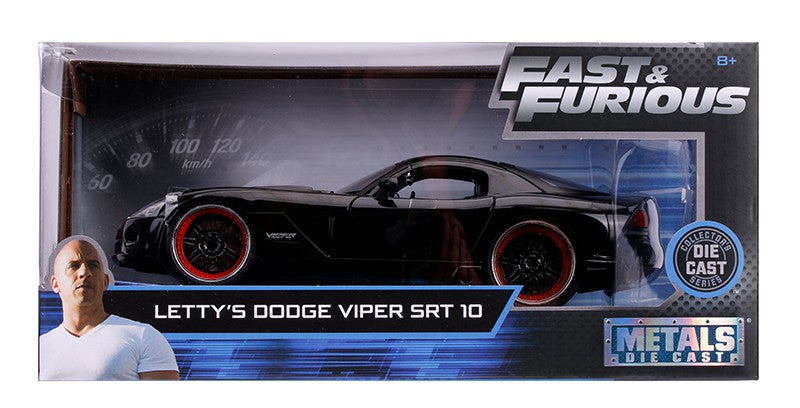 Letty's Dodge Viper SRT10 - Fast & Furious -  Jada 1/24 - 30731  -  Passion Diecast
