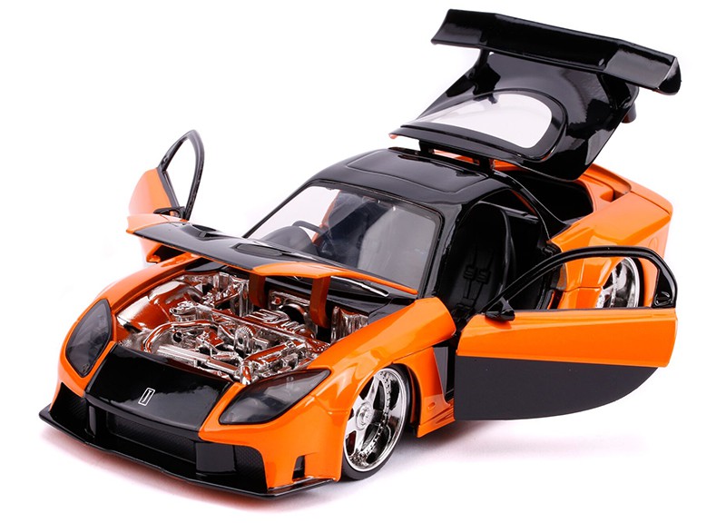 Han's Mazda RX-7 - The Fast and the Furious -  Jada 1/24 - 30732  -  Passion Diecast