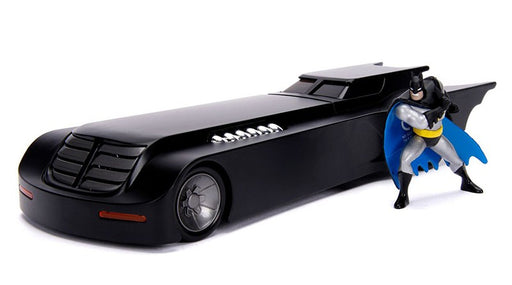 Batmobile with Batman Figure - Batman: The Animated Series -  Jada 1/24 - 30916 -  Passion Diecast