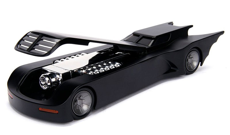 Batmobile with Batman Figure - Batman: The Animated Series -  Jada 1/24 - 30916 -  Passion Diecast
