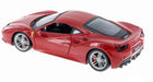 Ferrari 488 GTB Red -  Bburago 1/24 - 26013 -RD - Passion Diecast 