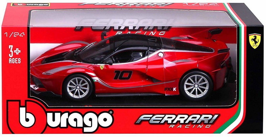 Ferrari FXX K  Red -  Bburago 1/24 -  26301 -RD  - Passion Diecast 