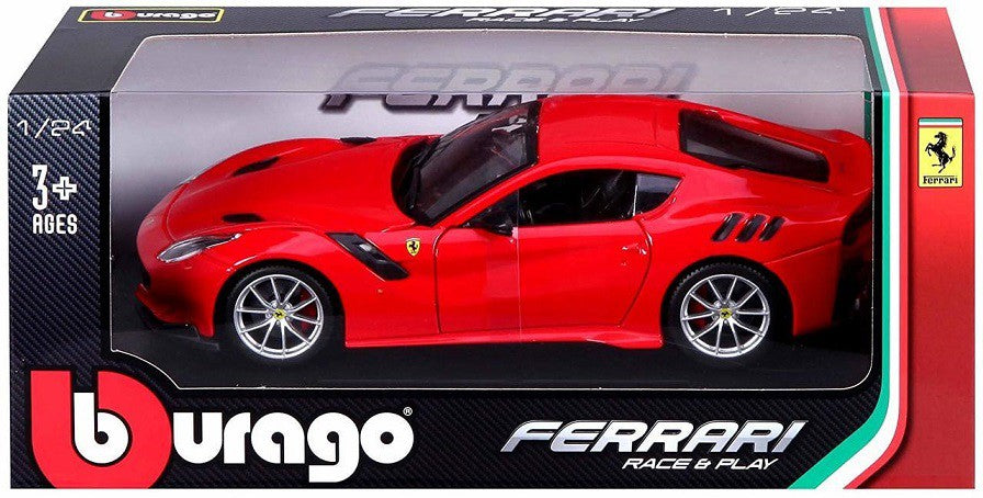 Ferrari F12 TDF  Red -  Bburago 1/24 -  26021 -RD  - Passion Diecast 