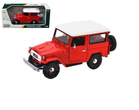 Toyota FJ40  Red - Platinum Collection - Motormax 1/24  - 79323