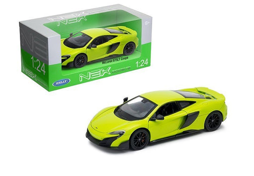 McLaren 675LT Coupe Green  -  Welly 1/24 - 24089  -  Passion Diecast