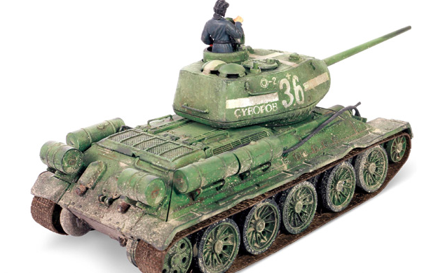 T-34/85 - Soviet Army 55th Guard's Brigade, 7th Guard Corps  , Berlin 1945 -  Forces of Valor 1/32 - 801013A - Passion diecast 