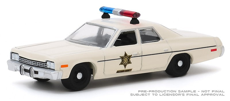 1975 Dodge Monaco - Hazzard County Sherif -  Duke of Hazzard   (Hobby Exclusive) 1/64 Greenlight 30140 -  Passion Diecast 