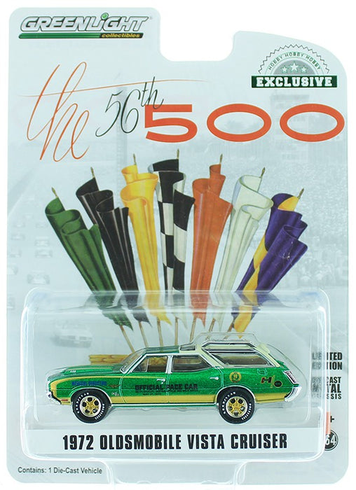1972 Oldsmobile Vista Cruiser 56th  Indianapolis 500  Official Pace Car Medical Director  (Hobby Exclusive)  greenlight 30050
