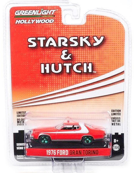 1976 Ford Gran Torino  Starsky and Hutch  Greenlight 1/64 44780 A