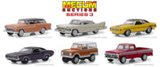 1955 Chevrolet Nomad in Shadow Gray & Coral - Mecum Auctions Series 3 - 1-64 Greenlight -  337170 A -  Passion Diecast