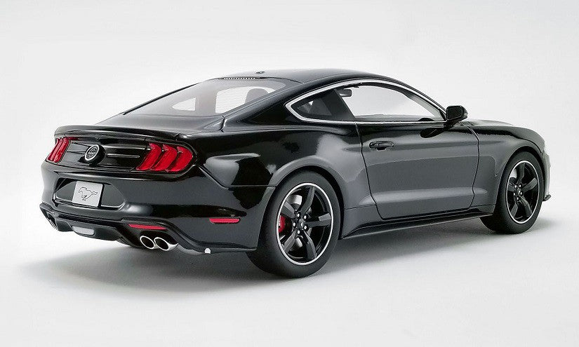 FORD MUSTANG BULLITT 2019 Shadow Black - GT SPIRIT 1/18 -  US017 B - Passion Diecast 