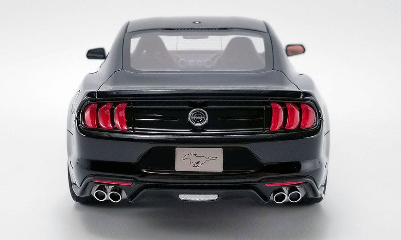 FORD MUSTANG BULLITT 2019 Shadow Black - GT SPIRIT 1/18 -  US017 B - Passion Diecast 