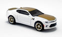 Hurst Performance - 2018 Chevrolet 3500 Dually Pickup with  Camaro SS on Trailer - Acme 1/64 -  51323 - Passion Diecast 
