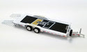 Hurst Performance - 2018 Chevrolet 3500 Dually Pickup with  Camaro SS on Trailer - Acme 1/64 -  51323 - Passion Diecast 