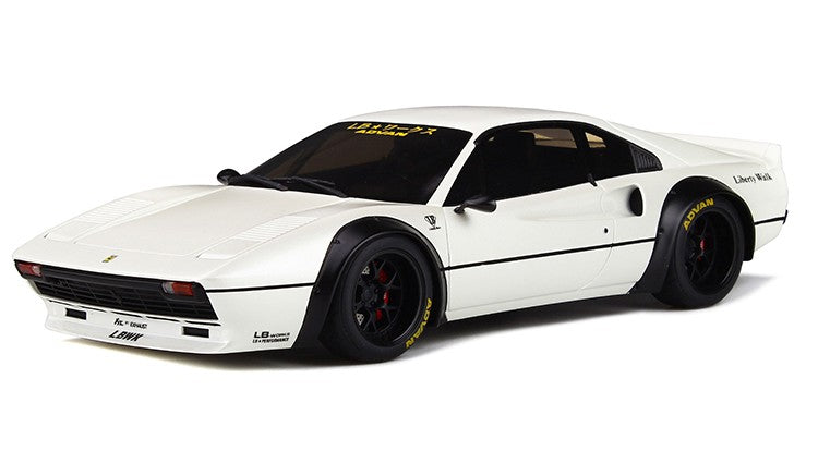 Ferrari 308 LB Works White - GT SPIRIT  1/18 Asia Exclusive Series - KJ037  - Passion Diecast 