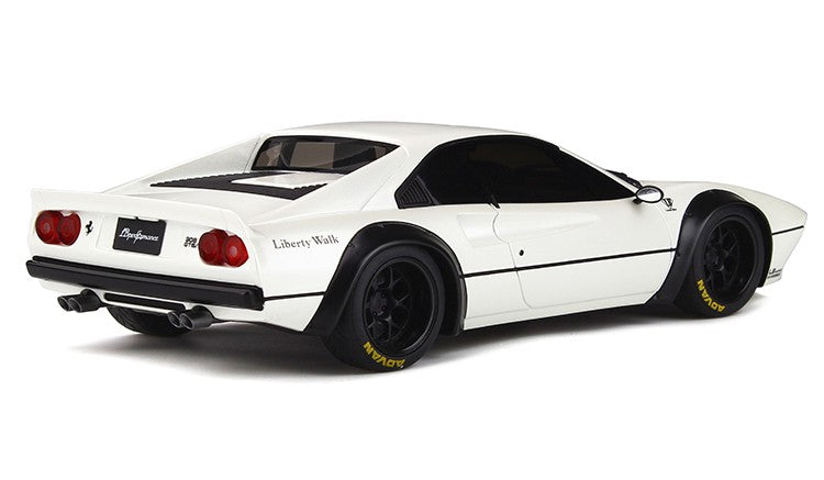 Ferrari 308 LB Works White - GT SPIRIT  1/18 Asia Exclusive Series - KJ037  - Passion Diecast 