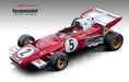 1971 Ferrari 312 B2, German GP, Mario Andretti - Tecnomodel 1/18 - TM18-121A - Passion Diecast 