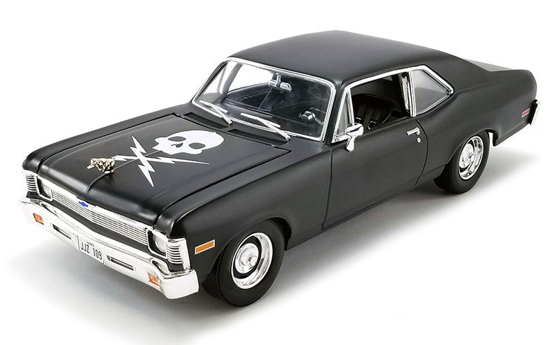 1971  Chevrolet Nova Death Proof Horror Film movie,1/18 GMP 18925 Passion Diecast 
