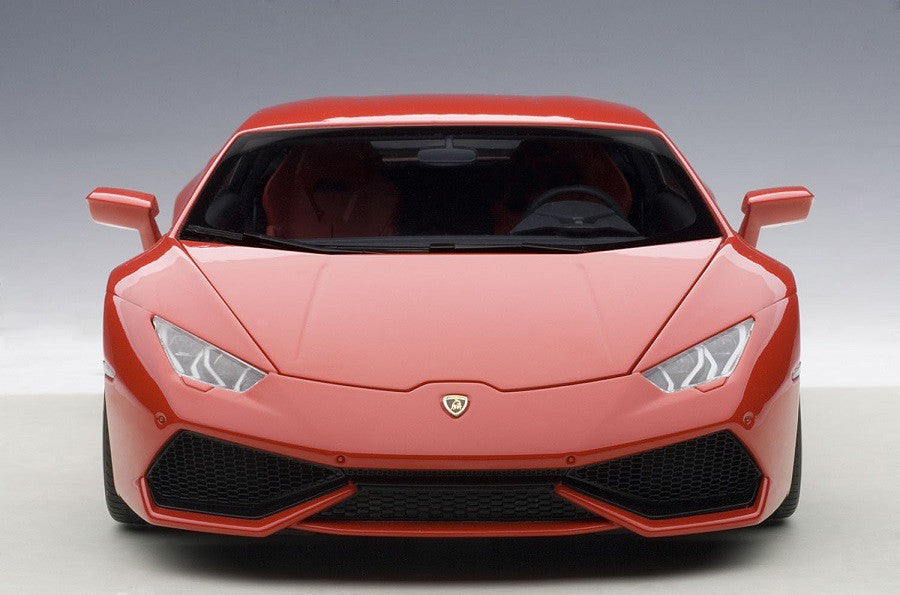 LAMBORGHINI HURACÁN LP610-4 (ROSSO MARS/RED METALLIC) 2014  - Autoart 1/18 -74601 - Passion Diecast 