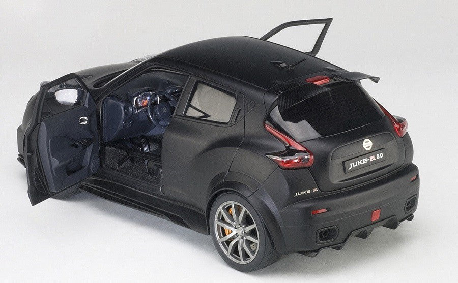 Nissan Juke R 2.0 Matt Black  - AUTOart 1/18 - 77458  - Passion Diecast 