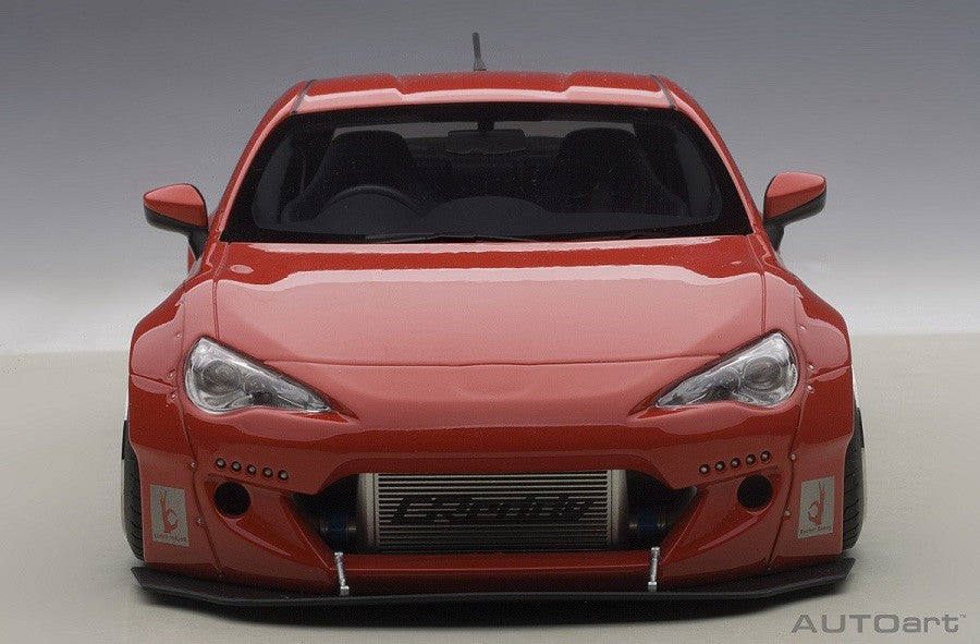 ROCKET BUNNY TOYOTA 86 (RED/SILVER WHEELS)- Autoart  1/18 - 78757 - Passion Diecast 