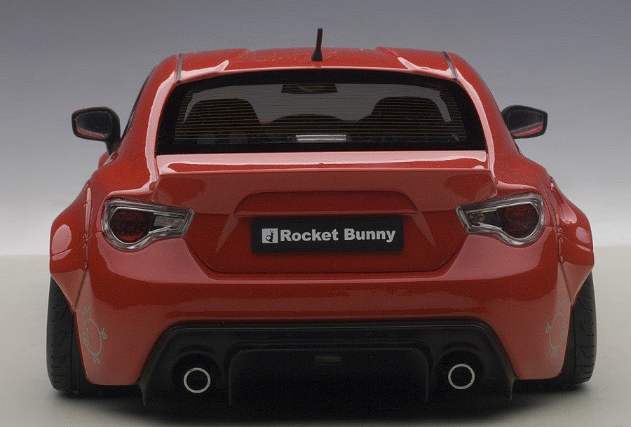 ROCKET BUNNY TOYOTA 86 (RED/SILVER WHEELS)- Autoart  1/18 - 78757 - Passion Diecast 