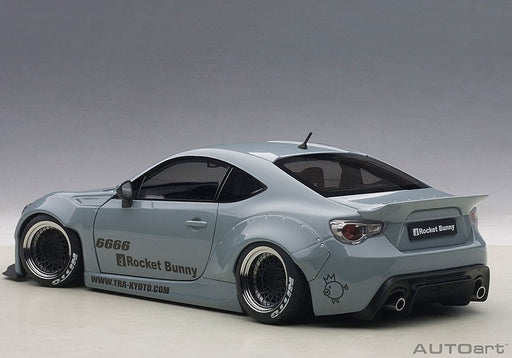 ROCKET BUNNY TOYOTA 86  CONCRETE GREY/BLACK WHEELS - Autoart  1/18 - 78759 - Passion Diecast 