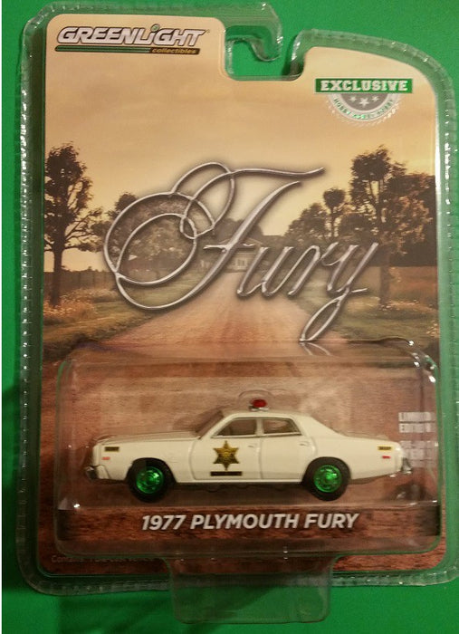 1977 Plymouith Fury - Hazzard County Sherif -  Duke of Hazzard   (Hobby Exclusive) 1/64 Greenlight 30110