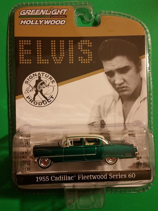1955 Cadillac Fleetwood Series 60 "Pink Cadillac" - Elvis Presley - GREEN MACHINE 1/64 - 44740 CGR