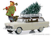 1955 Chevrolet 210 Townsman with Christmas Tree Accessory  - Norman Rockwell Series 2 - 1-64 greenlight 54020 B Passion Diecast