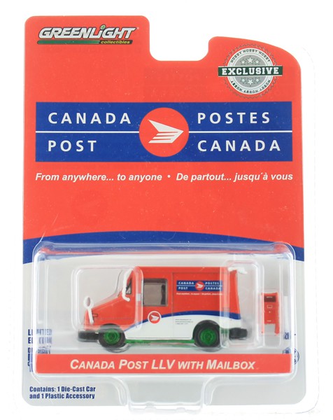 Canada Post  Postal Delivery Vehicle Hobby Exclusive Greenlight 1:64 29889