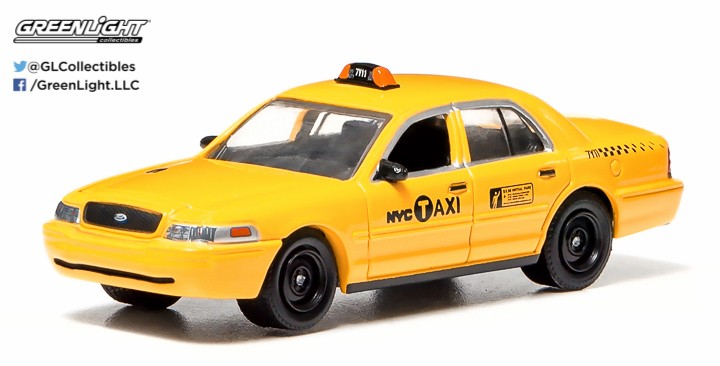 2011  FORD CROWN VIC NYC TAXI GREEN MACHINE 29773 GR
