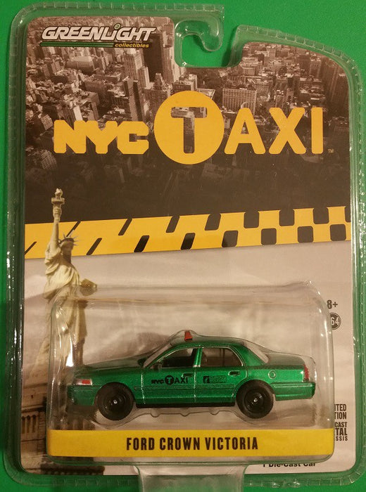 2011  FORD CROWN VIC NYC TAXI GREEN MACHINE 29773 GR