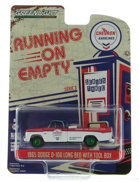 Chevron - 1965 Dodge D-100 Pickup  Running on Empty 3 - GREEN MACHINE - 41030 AGR