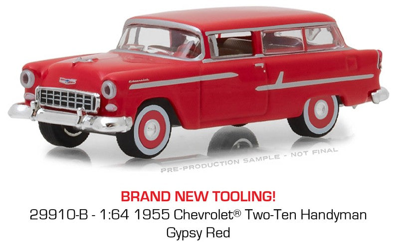 1955 Chevrolet Nomad - Glacier Blue and Shoreline Beige -Estate Wagons  1-  GREEN MACHINE  29910 AGR