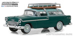 1955 Chevrolet Nomad -  with Surfboard Rack - Estate Wagons Series 2  GREEN MACHINE  29930 BGR PASSION DIECAST   